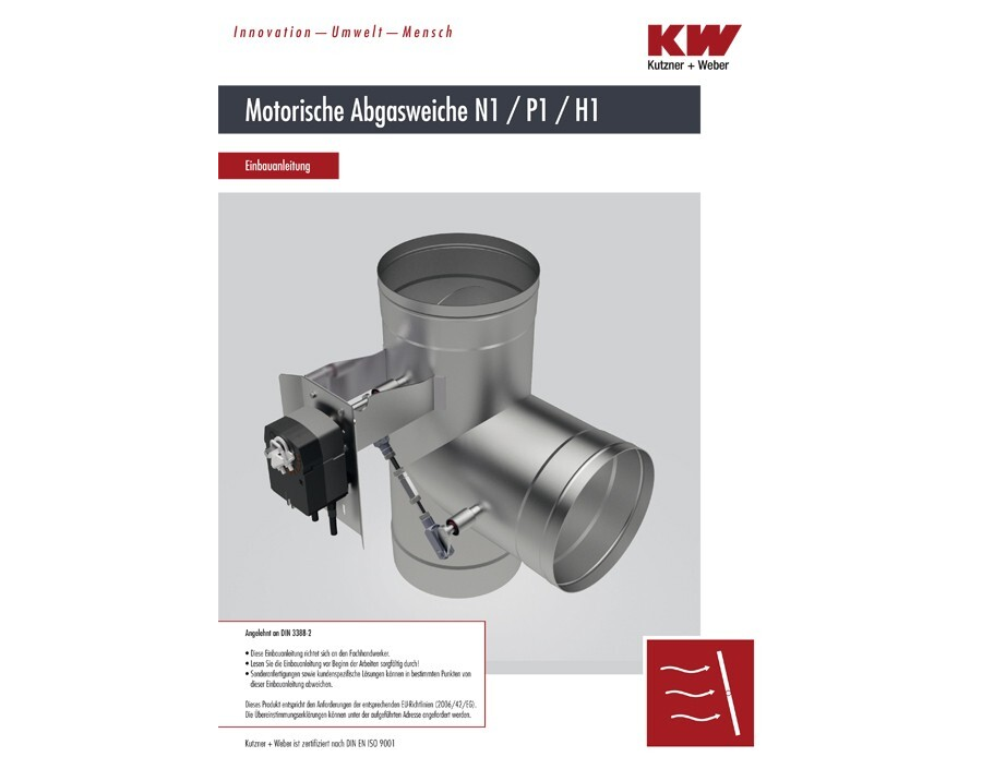 Motorische Abgasweiche N1 / P1 / H1