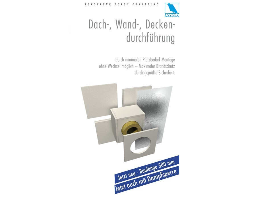 Dach-, Wand-, Deckendurchführung